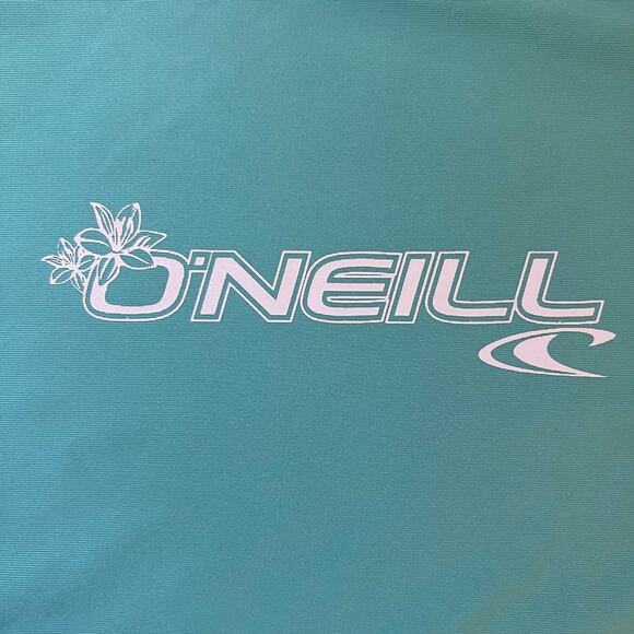 O’Neill Women’s Seafoam Green Rashguard Beach Swim Boating Surfing UPF50 Shirt S - Picture 7 of 10